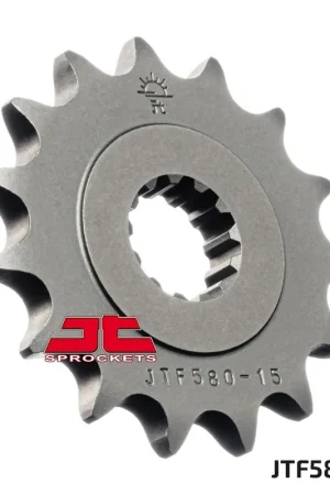 JT SPROCKETS - FRONT STEEL 15T, 530 - Sprockets - Compatibel met Yamaha FZ en YZF Uitverkoop